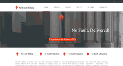 Desktop Screenshot of nofaultbilling.com