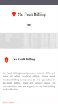 Mobile Screenshot of nofaultbilling.com